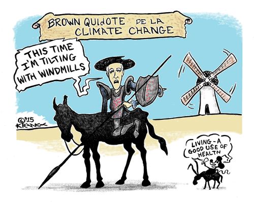 Brown Quixote de la Climate Change