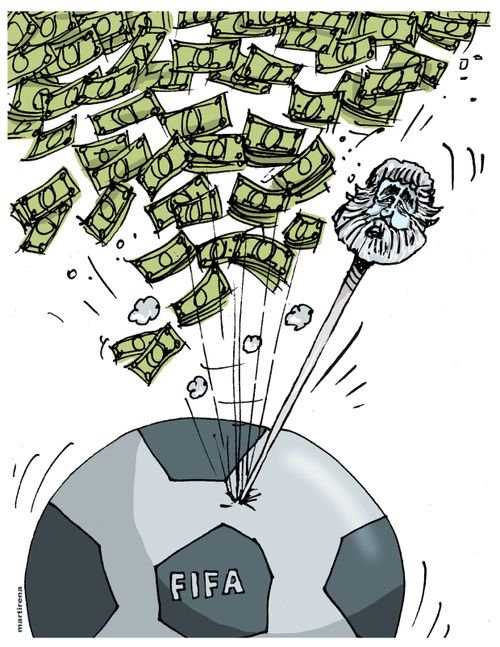 Blazer details Fifa bribes