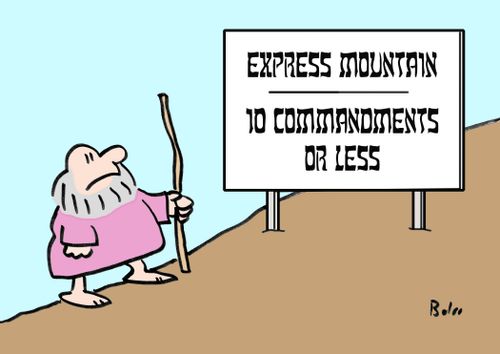 Express Mountain - 10 Commandments or Less