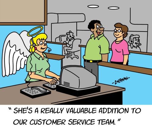 "She's a really valuable addition to our customer service team."