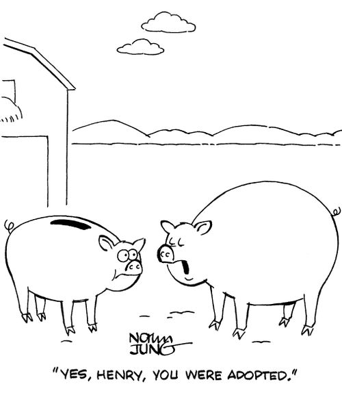 "Yes, Henry, you were adopted."