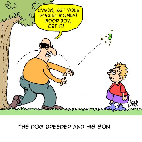 The Dog Breeder and His Son