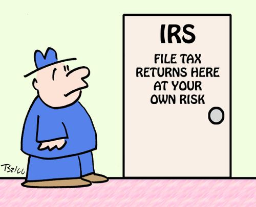 IRS: File Tax Returns Here At Your Own Risk