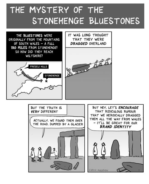 The mystery of the Stonehenge bluestones