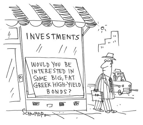 Investments: Would you be interested in some big, fat Greek high-yield bonds?
