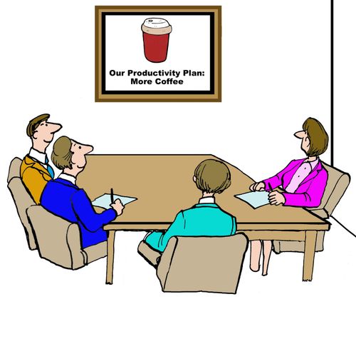 Our Productivity Plan: More Coffee