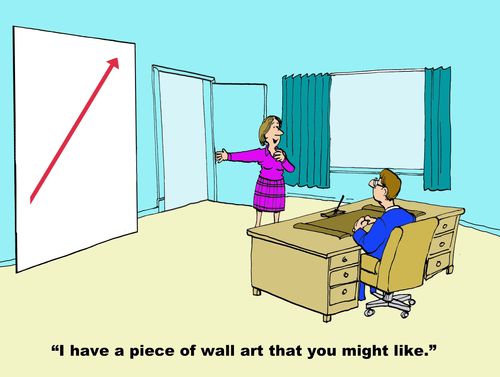 "I have a piece of wall art that you might like."