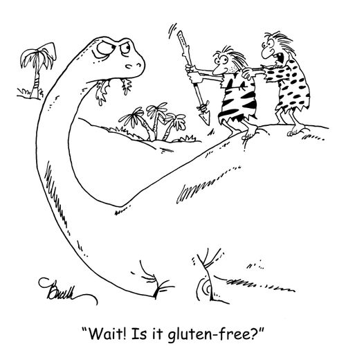 "Wait! Is it gluten-free?"