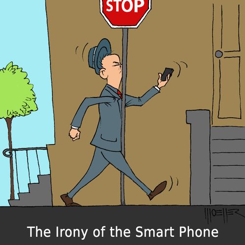 The Irony of the Smart Phone