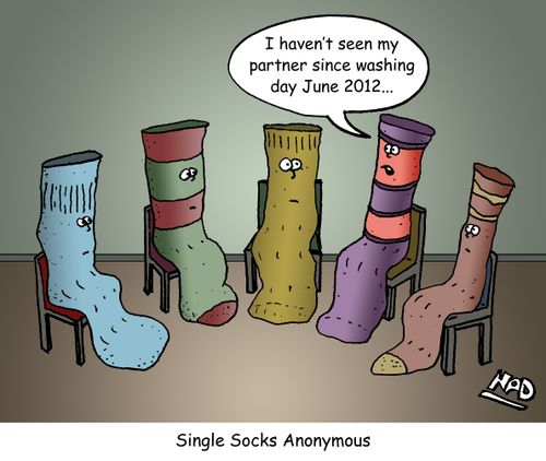 "I haven't seen my partner since washing day June 2012..."