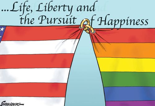 ....Life, Liberty and the Pursuit of Happiness.