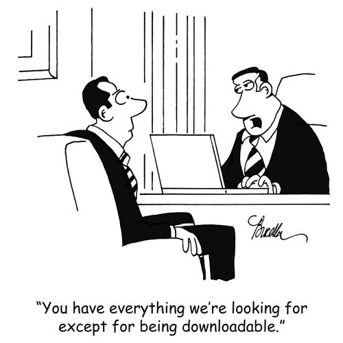 "You have everything we're looking for except for being downloadable."