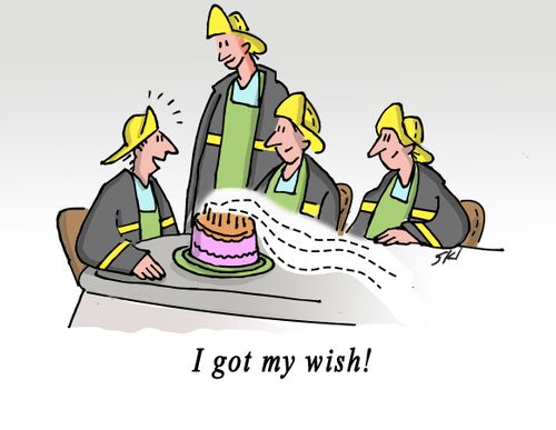 "I got my wish!"