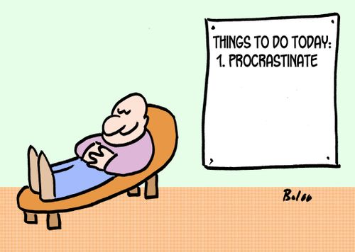 Things To Do Today; 1. Procrastinate