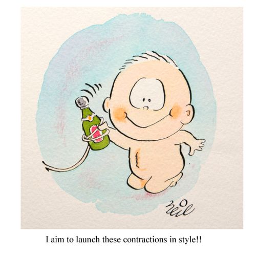 "I aim to launch these contractions in style."