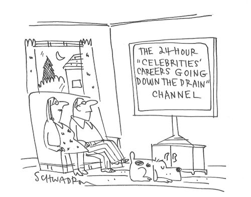 The 24 Hour 'Celebrities' Careers Going Down the Drain' Channel.