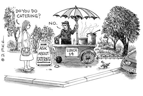 "Do you do catering?"