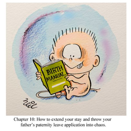 Chapter 10: How to extend your stay and throw your father's paternity leave application into chaos.