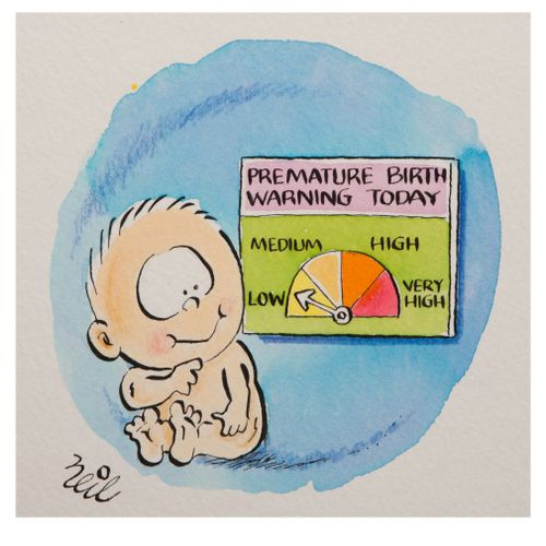 Premature birth warning