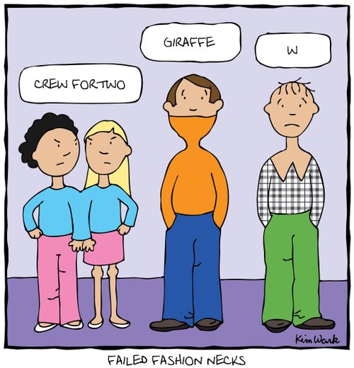 Failed Fashion Necks