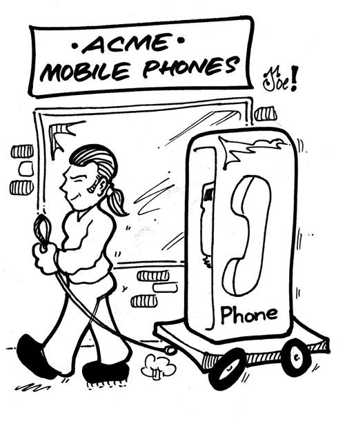 Early mobile phones