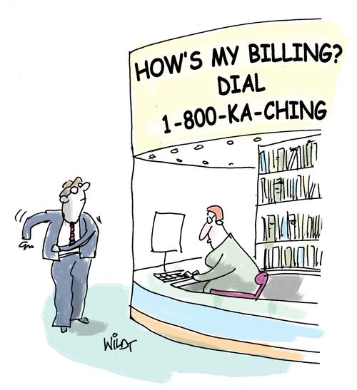 How's my billing? Dial 1-800-KA-CHING