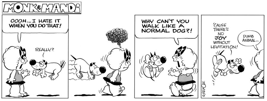 "...there's no joy without levitation!"