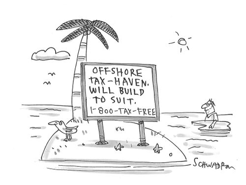 Offshore tax haven. Will build to suit.