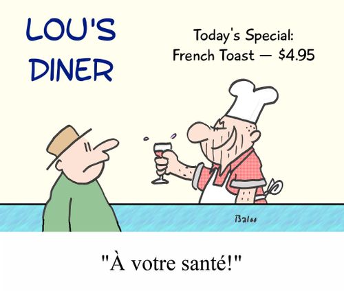 "A votre sante!"