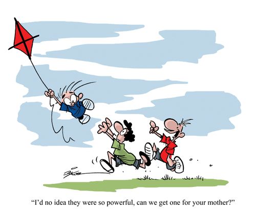 "I'd no idea they were so powerful, can we get one for you mother?"