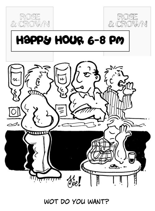 Not so happy happy hour.