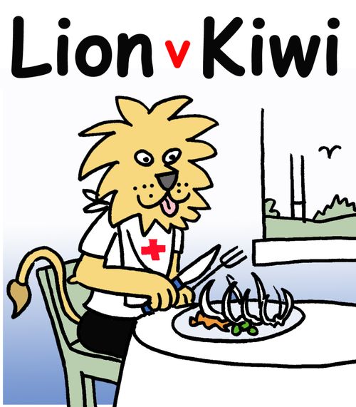 Lion v Kiwi.