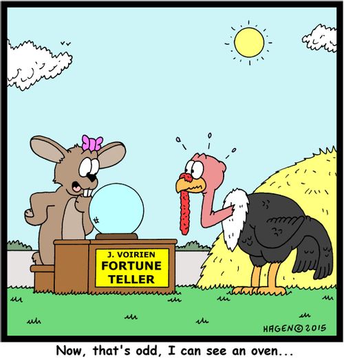 "Now, that's odd, I can see an oven..."