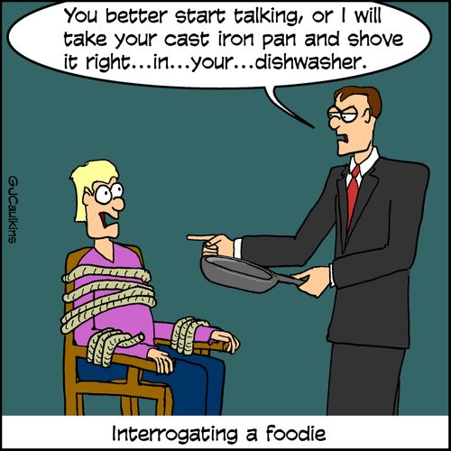 Interrogating a foodie