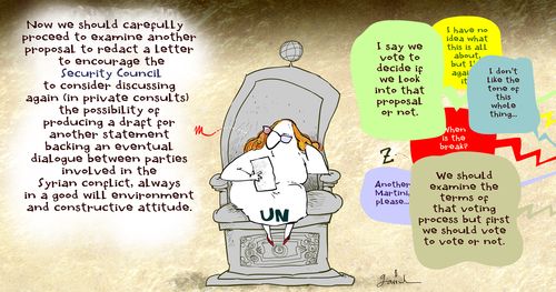 A day at the UN.