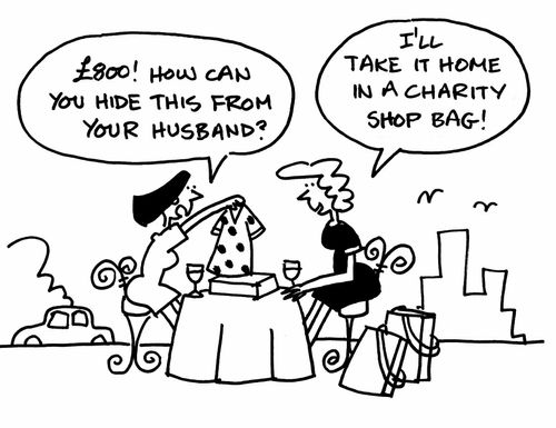 "£800. How can you hide this from your husband?"
