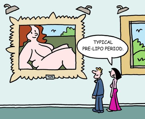 "Typical pre-lipo period."