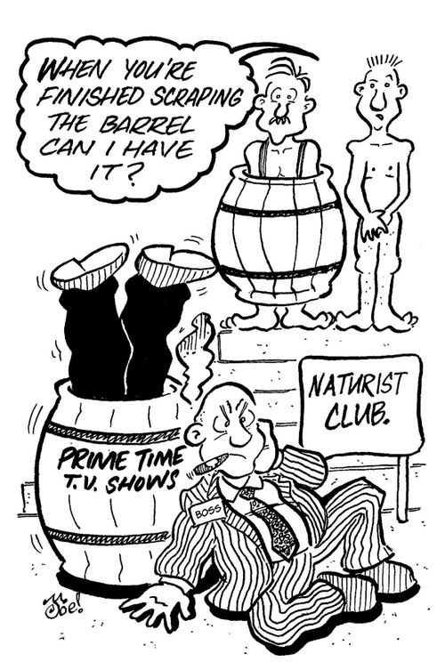 "When you're finished scraping the barrel can I have it?"