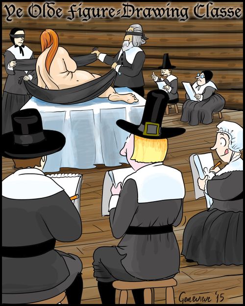 Ye Olde FIgure-Drawing Classe