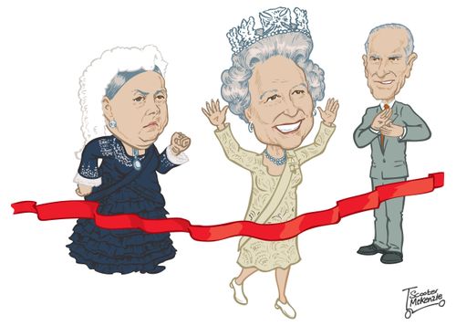 Queen Elizabeth overtakes Victoria as longest reigning monarch on September 9th, 2015