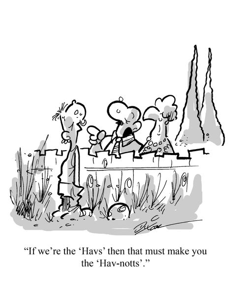 "If we're the 'havs' then that must make you the 'hav-notts'."