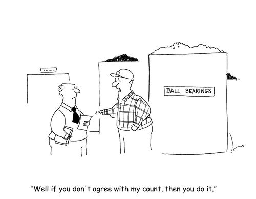 "Well if you don't agree with my count, then you do it."