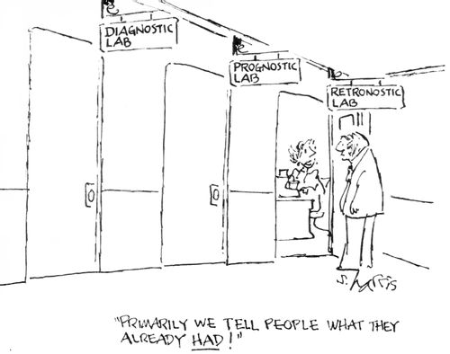 "Primarily we tell people what they already had!"