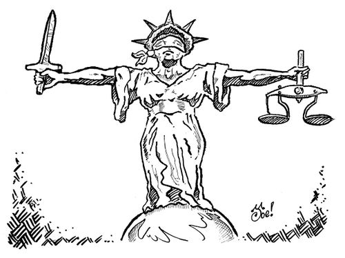 Lady Justice.