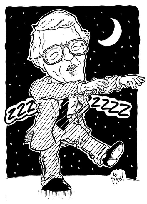 Sleepwalking John Major.