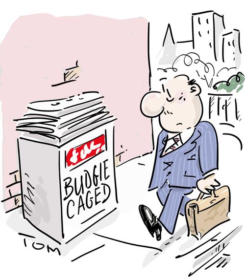 Slow News Day: Budgie Caged