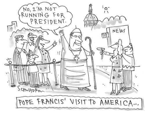 Pope Francis' visit to America...