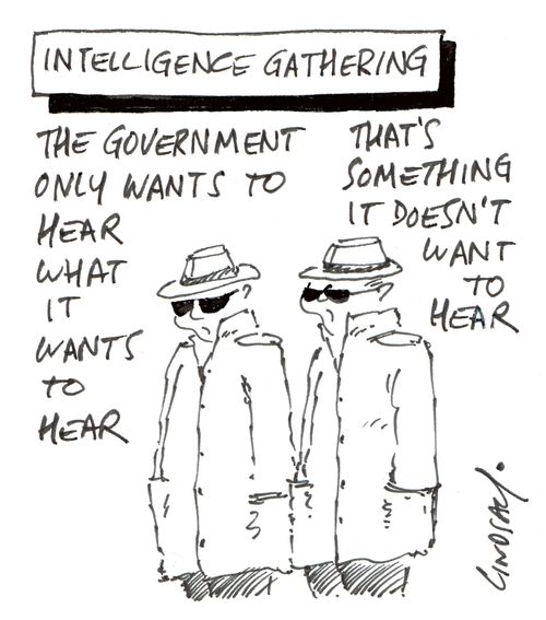 "The Government only wants to hear what it wants to hear."
