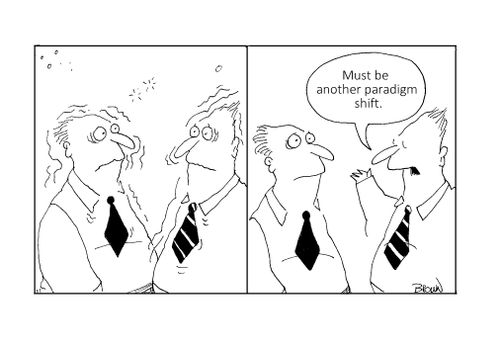 "Must be another paradigm shift."
