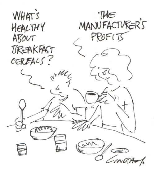 "What's healthy about breakfast cereals?"